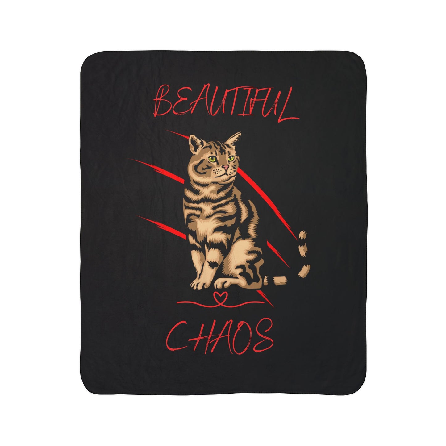 Beautiful Chaos Fleece Blanket