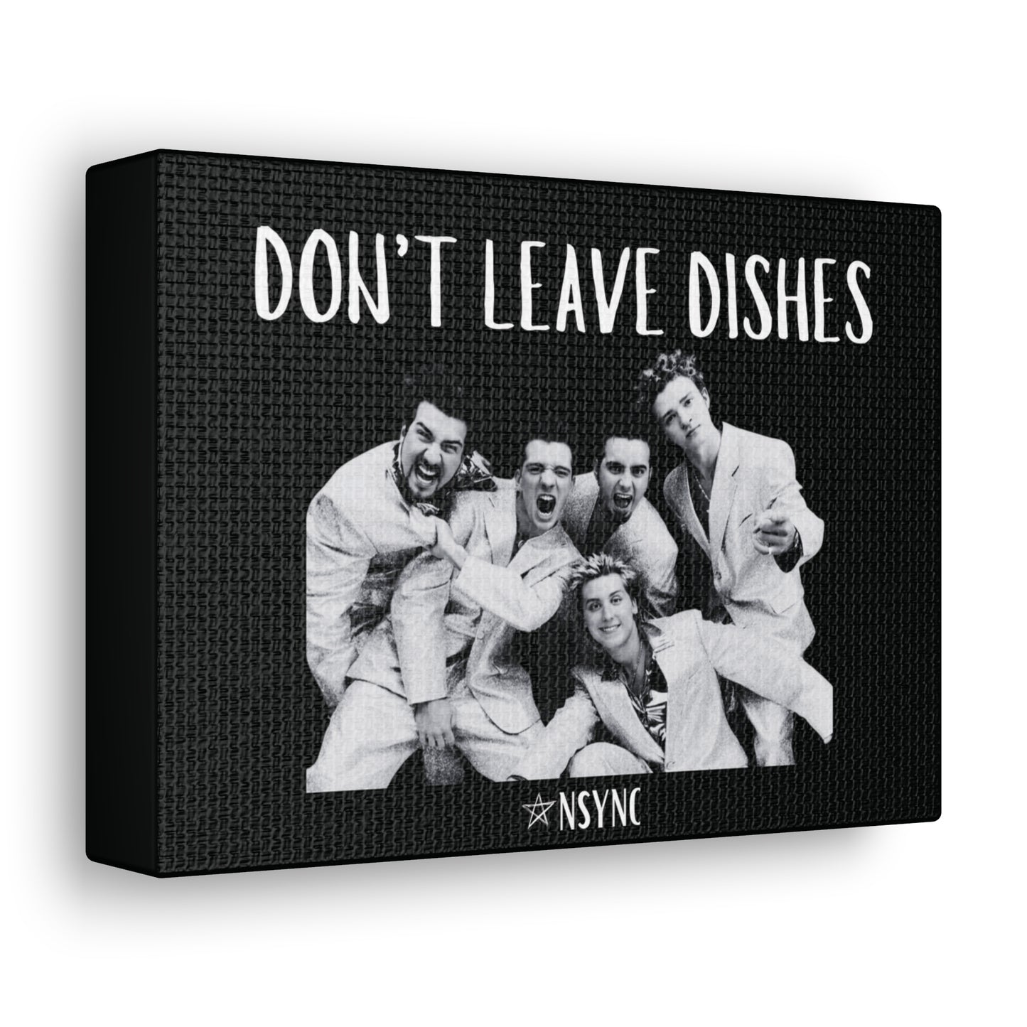 Don't Leave Dishes Canvas