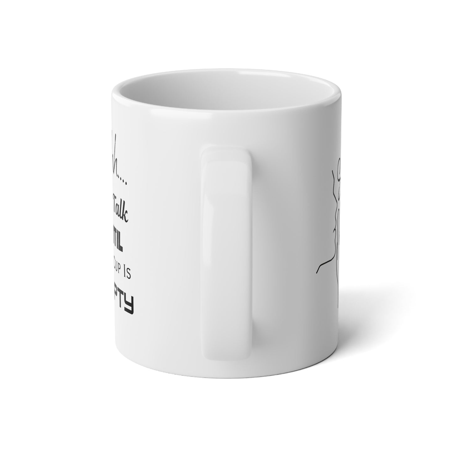 Shhhh Jumbo Mug, 20oz